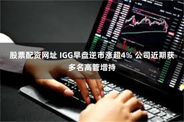 股票配资网址 IGG早盘逆市涨超4% 公司近期获多名高管增持